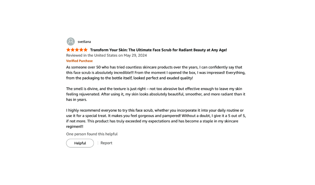 five-star rating of The Arcturian Lavender Whipped Scrub
